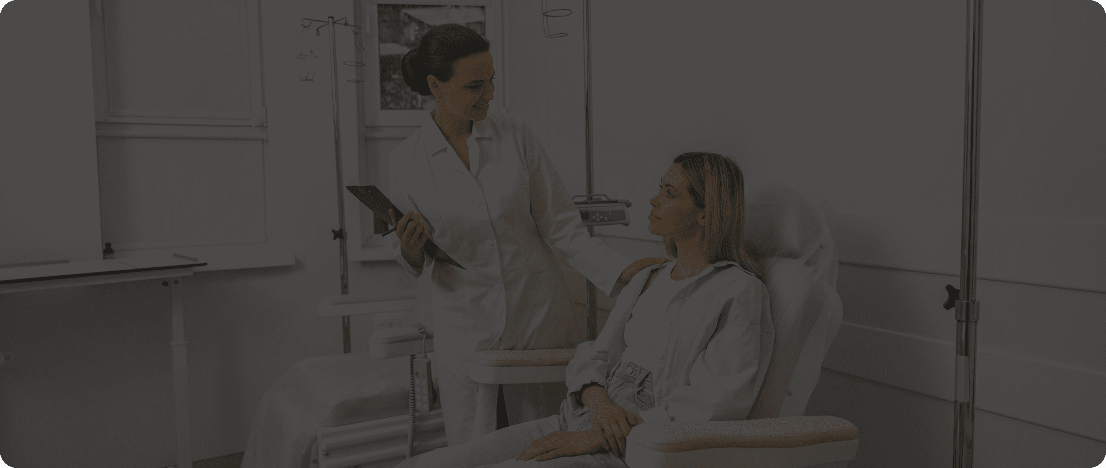 Nurse and patient